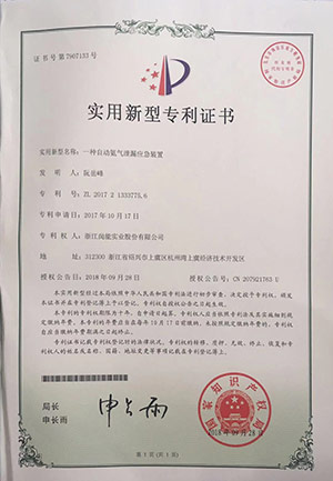 一種自動氨氣洩露應急裝置